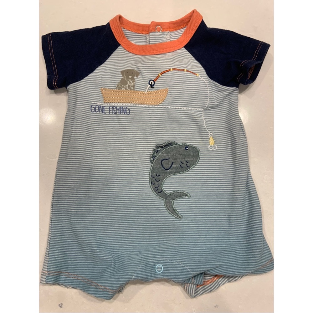 Two little boy tops